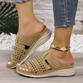 thumbnail image 1 of Hoshose Women Wedge Sandals Summer Casaul Arch sandals Slip on, 1 of 7