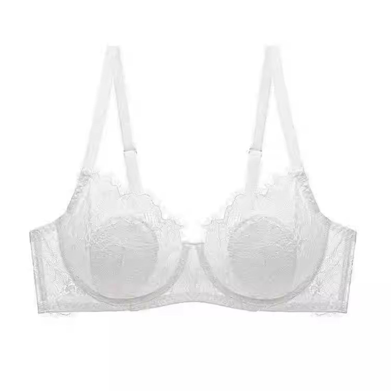 Hoshose Womens Push Up Bra Breathable Lace Bralettes Comfort Full ...