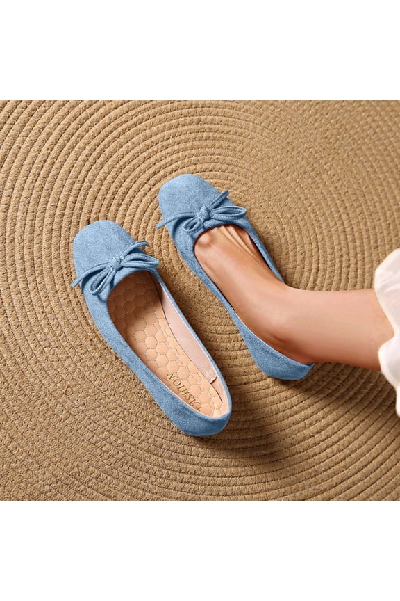 Womens Slip-On Tassel Loafers Casual Flat Shoes for Walking, Travel, Daily Outfits Closed Toe Shallow Mouth