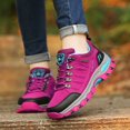 thumbnail image 1 of Hoshose Womens Waterproof Hiking Shose Anti-Slip Thick-Sole Trekking Shoes Hiking Durable Trail Shoes Ankle Support, 1 of 7