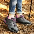 thumbnail image 1 of Hoshose Womens Waterproof Hiking Shose Anti-Slip Thick-Sole Trekking Shoes Hiking Durable Trail Shoes Ankle Support, 1 of 7