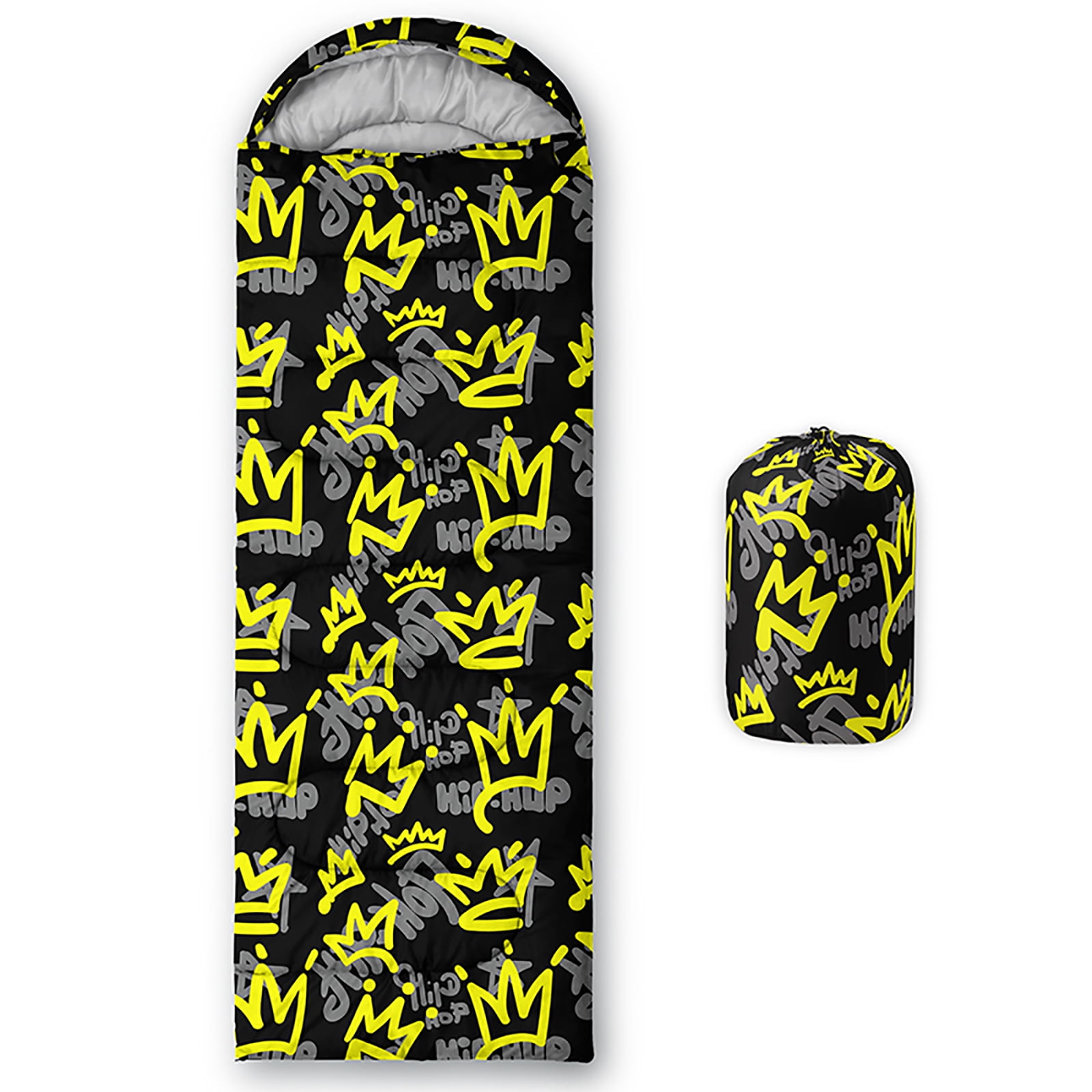 Hosima camping sleeping bag,Cool trend pattern sleeping bag