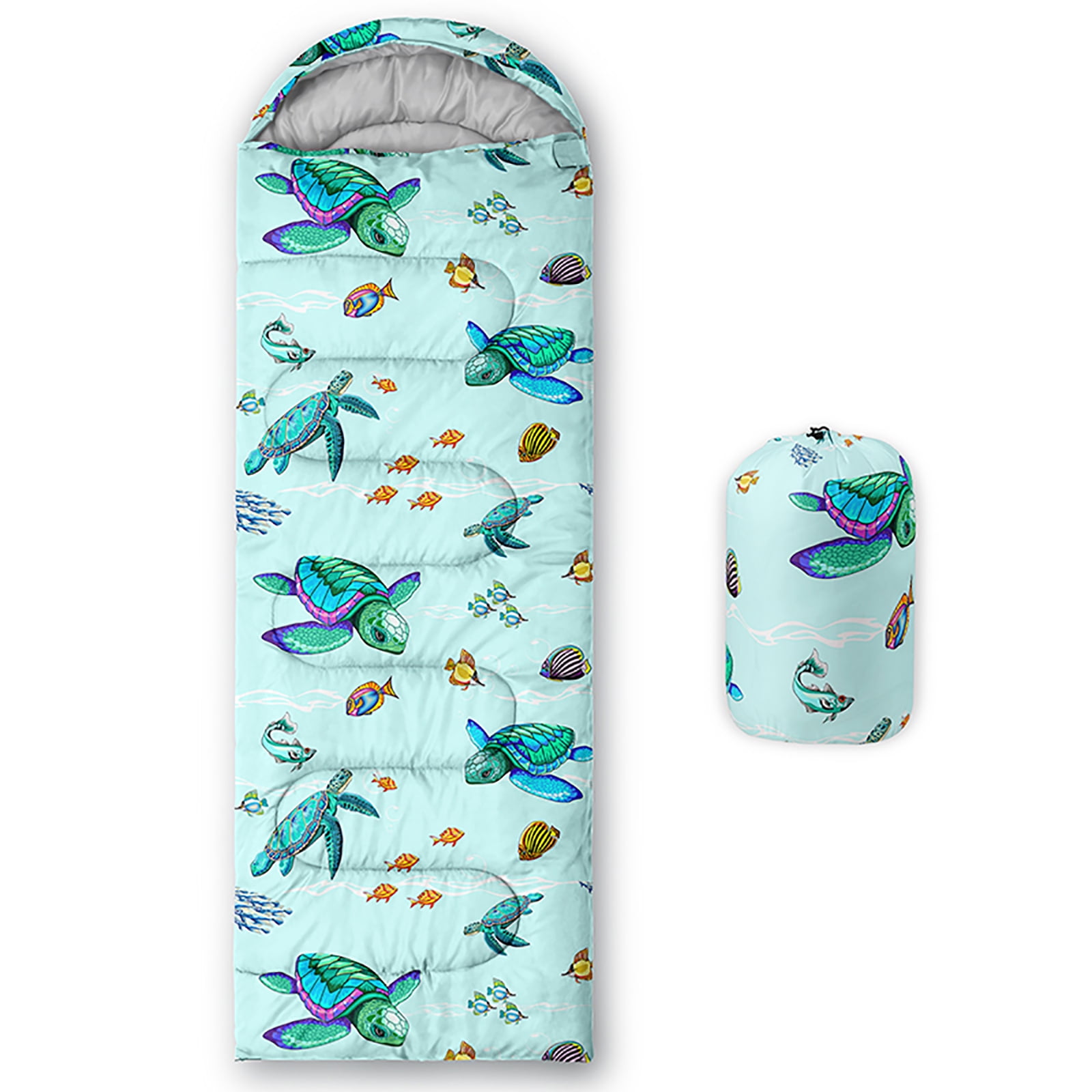Hosima camping sleeping bag,turtle pattern sleeping bag