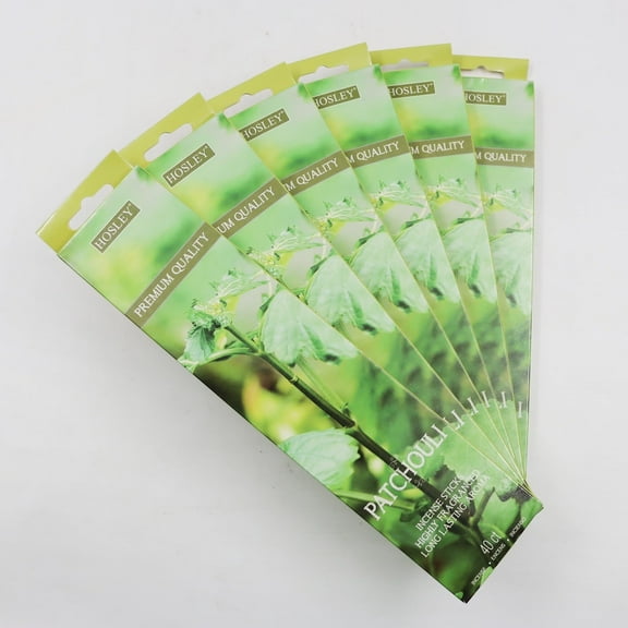 Hosley 120 Pack Incense Sticks + Bonus 120 Pack (Total 240) Patchouli Perfect for Home, Meditation & Aromatherapy