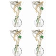 thumbnail image 1 of Hosley Home Fragrance Collection Floral Modern Elegance Glass Oil Diffuser with Reeds, Clear, 4 Count, 4 Pack, 1 of 8