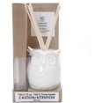thumbnail image 1 of Hosley Aromatherapy Lavender Reed Diffuser Oil Set – 110ml Ceramic Owl Bottle with Rattan Sticks, Farmhouse Home Fragrance for Bathroom, Spa, & Wedding Gift, 1 of 5