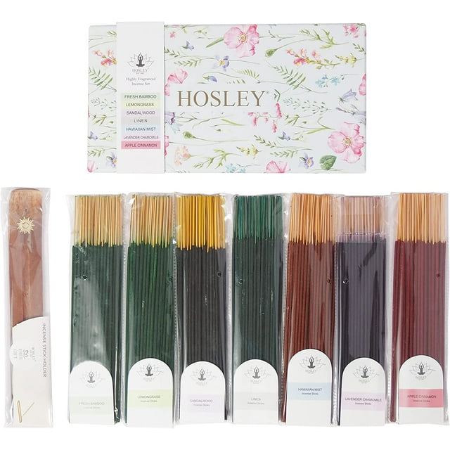 Hosley Assorted 350 Pack Incense Sticks Variety Pack Highly Fragrances