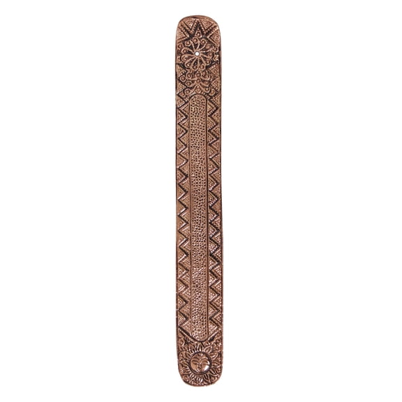 Hosley Copper Finish Metal Incense Stick Burner