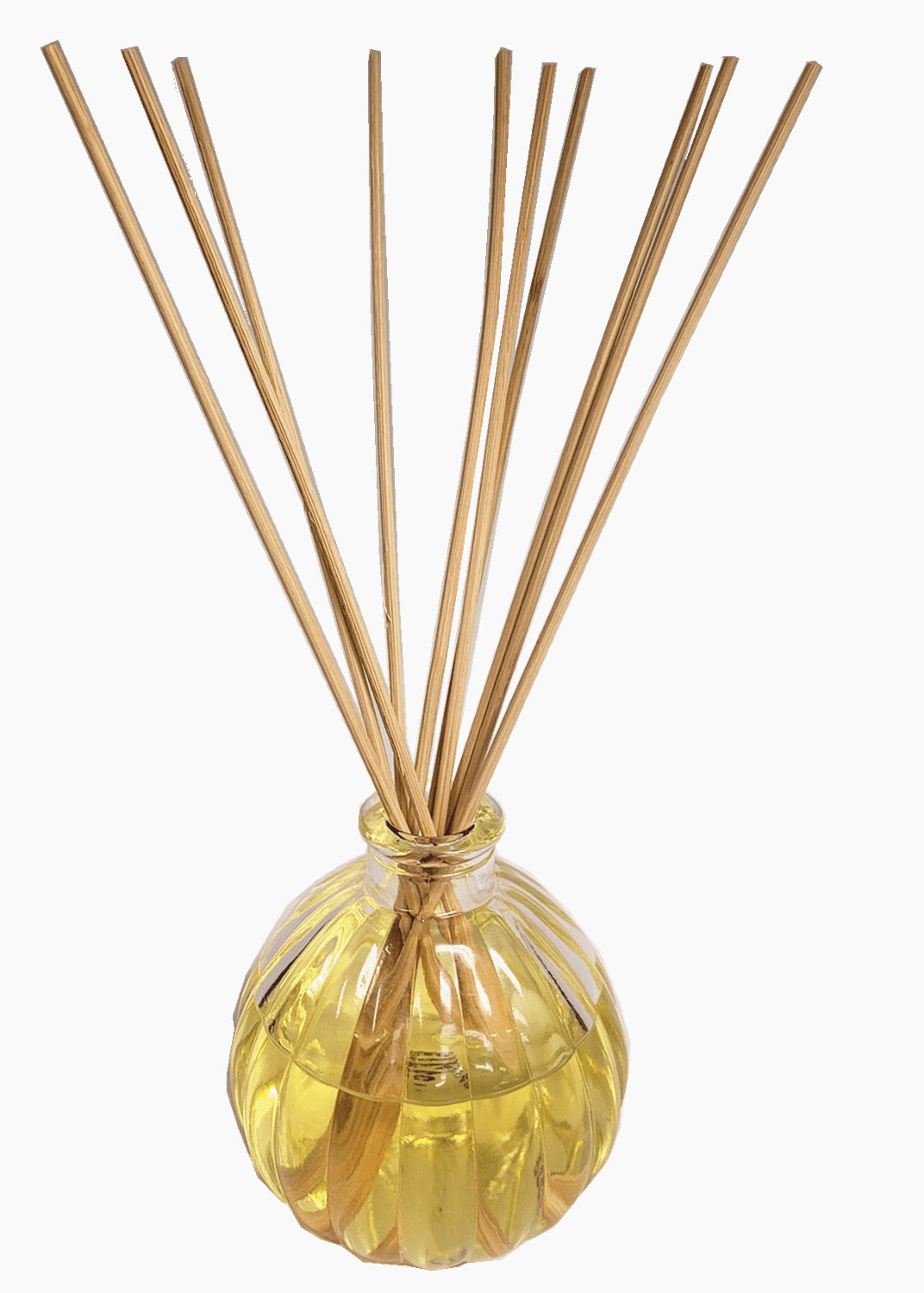 Hosley Glass Diffuser Bottle Apple Cinamon with Reeds NO Oil Included