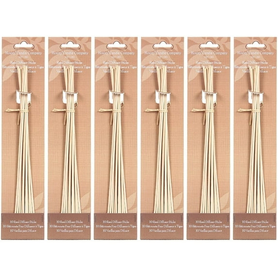 Hosley Specialty Aromatherapy Series Rattan Reed Diffuser Sticks, 9", 120 Count, 12 Pack