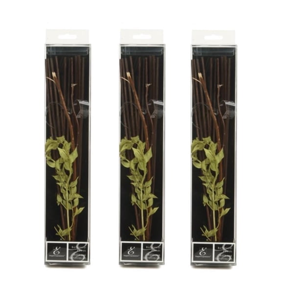 Hosley Botanical Collection Reed Diffuser Sticks with 3 Reed Diffuser Sticks, Aromatherapy Botanical, 12.5", 3 Count, 3 Count, 3 Pack