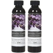 Hosley Set of 4, 5 oz. Lavender Vanilla highly Scented Warming Oils