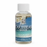 Hosleys 5 Pack of 55ml Fragranced Warming Oils - CARIBBEAN BREEZE W1