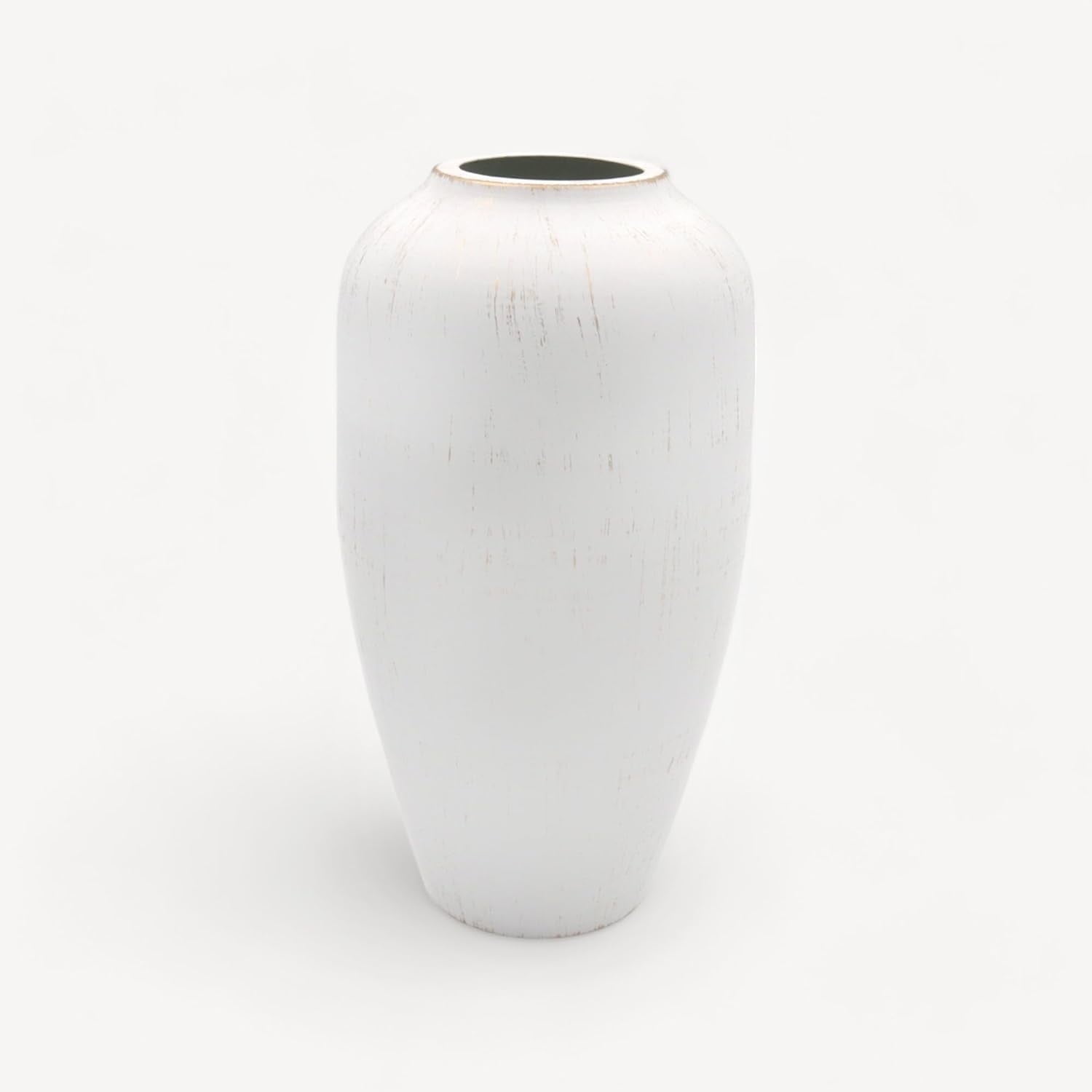 Hosley White Traditional Shape Ceramic Vases-11 High .Ideal Gift for ...