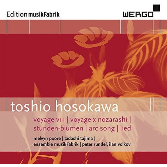 Hosokawa / Ensemble Musikfabrik - Hosokawa: Voyage VIII Voyage X Nozarashi - Music & Performance - CD