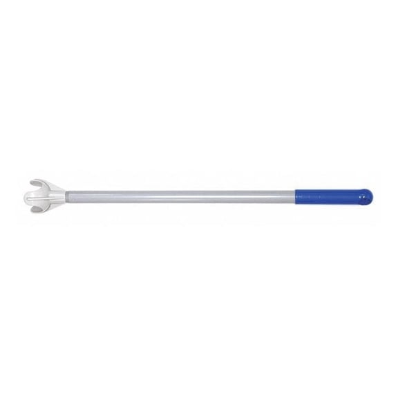Hospeco 24" Snap On Dust Mop Handle, Aluminum 2505-SPH-ERPS-EA