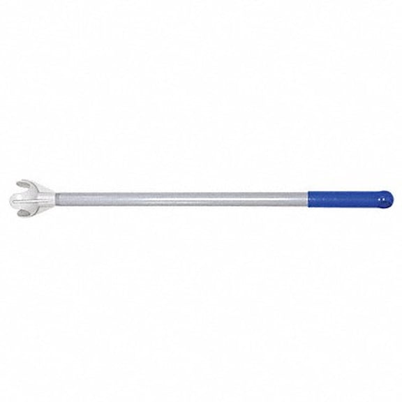Hospeco Dust Mop Handle,Flat Mop,24" L,Silver 2505-SPH-ERPS-EA 2505-SPH-ERPS-EA ZO-G2886867