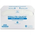 thumbnail image 1 of Hospeco Half-fold Toilet Seat Covers - Half-fold - 5000 / Carton - Plastic - White | Bundle of 5 Cartons, 1 of 1
