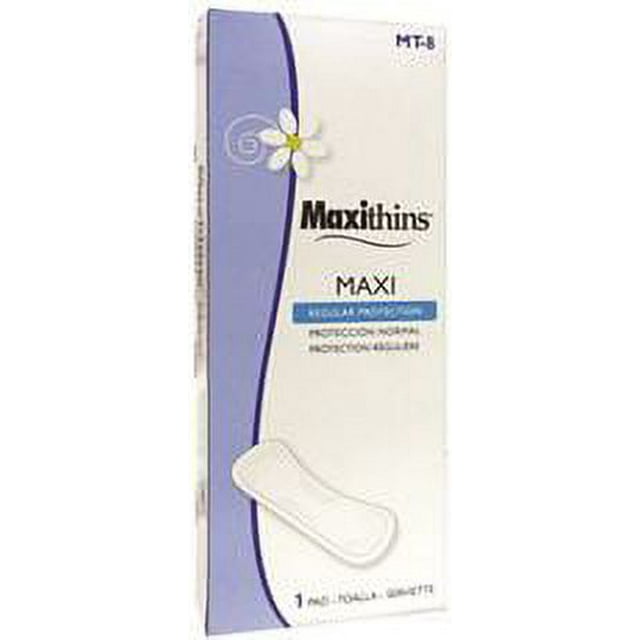 Hospeco Sanitary Napkins For Vending Maxithins Maxipads