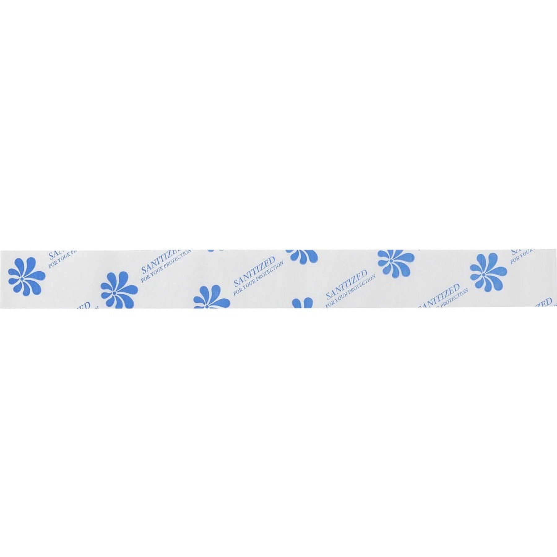Hospeco Toilet Seat Bands - 2000 / Carton - Blue Hospeco Toilet Seat Bands - 2000 / Carton - Blue