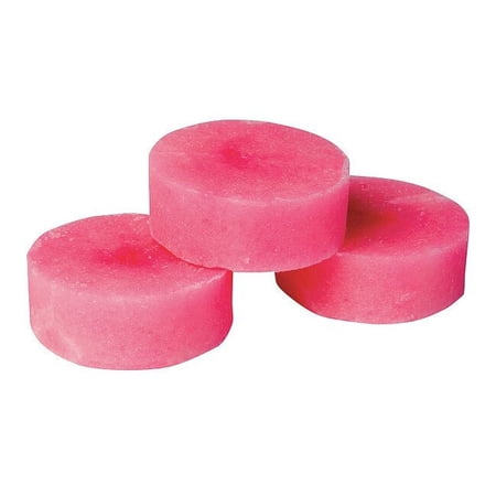 Urinal Screen Block,Round,Red,4 oz,PK12 04901