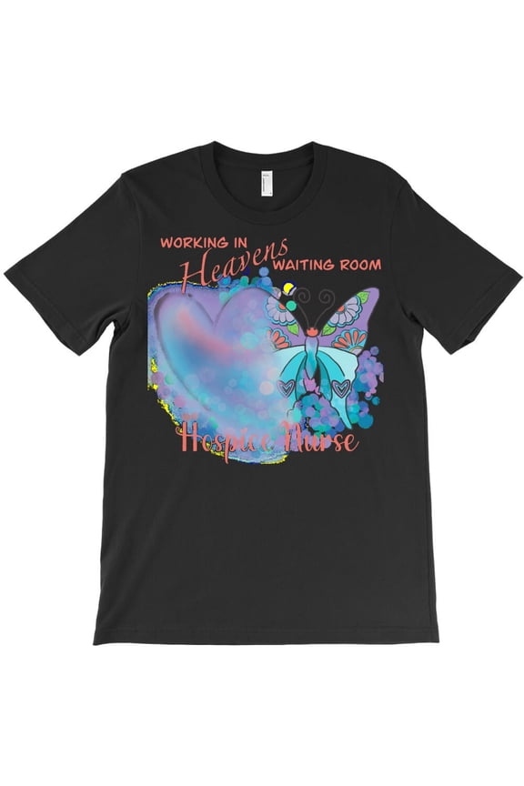 Hospice Nurse Funny Medical Professional Graphic Novelty - Stocking Stuffer H14775 T-Shirt, for Men and Women, Up to Size 5XL