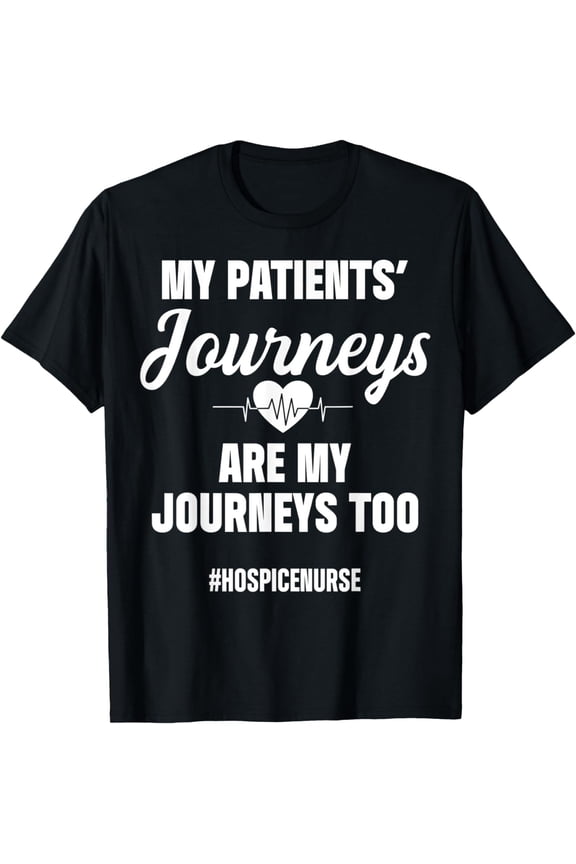 Hospice Nurse Journey Nursing, RN T-Shirt mens t singhirt men，black，women，misfits，journey ，boys