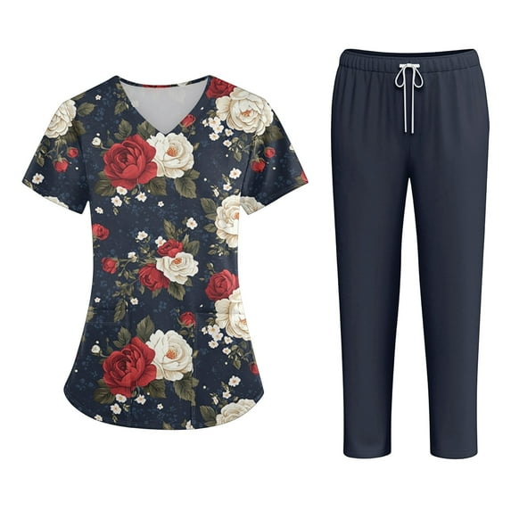 Hospital Accessories Medical Uniforms Women Beauty Spa Uniform Stretch Scrubs Women Sets Supplies Nurse Suit Workwear