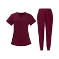 thumbnail image 1 of Hospital Accessories Nurse Scrubs Sets Nursing Elastic Pants Surgical Scrubs Set Supplies Nurse Suit Workwear, 1 of 5