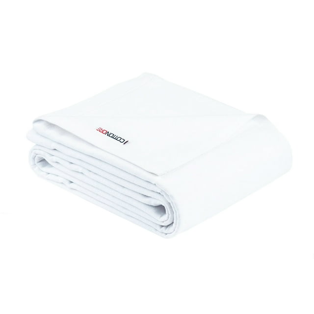 100 Cotton Flannel Hospital Blanket, Light, 72x90 for Hospital Beds