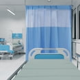 thumbnail image 1 of Hospital Cubicle Curtain Large Area With Strong Flat Hooks, For Medical Clinic, 1 of 8