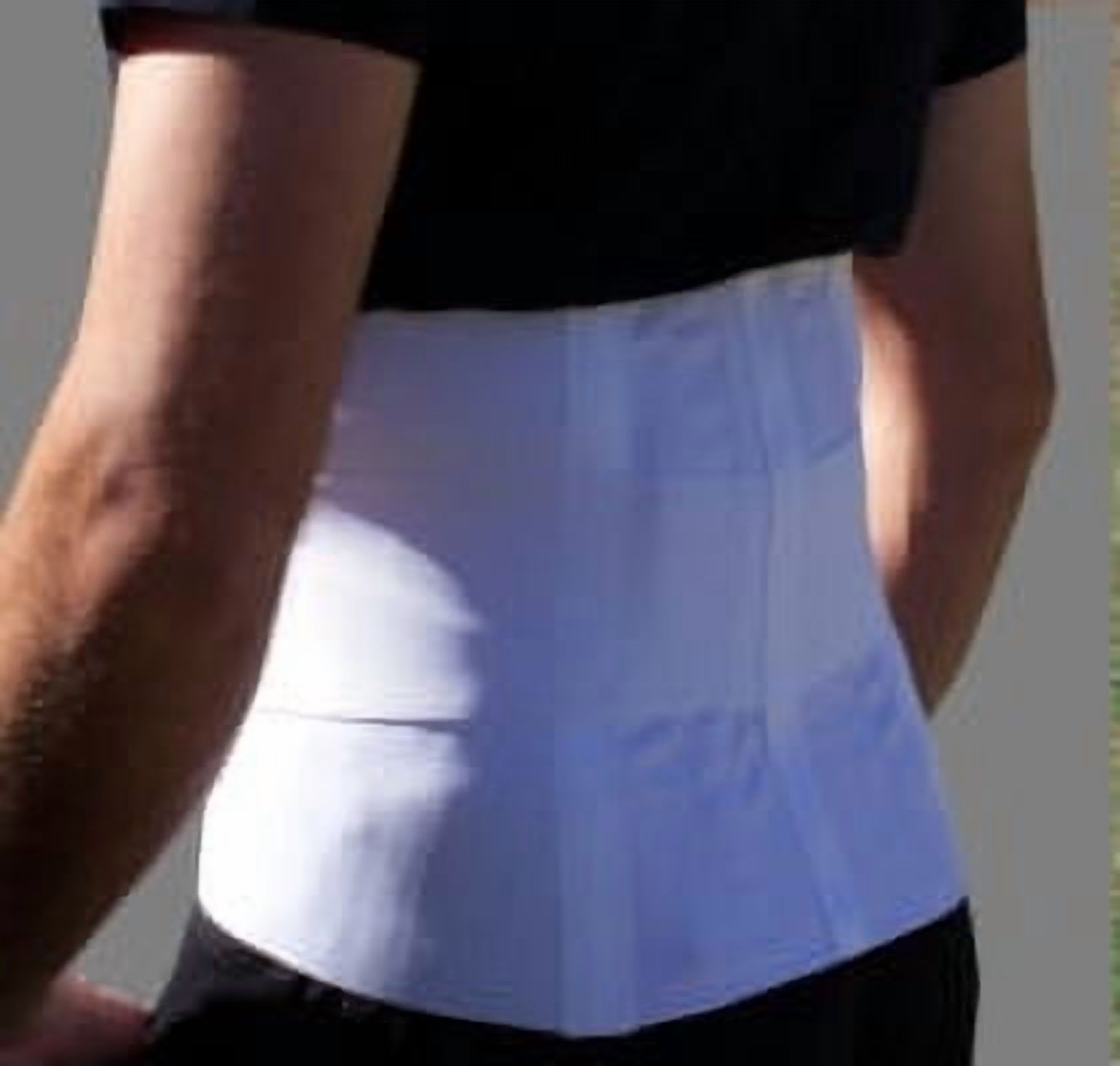 Hospital Grade 12" Canvas Back Brace X-Large