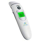 Hospital Medical Grade Digital Infrared Forehead & Ear Thermometer + Pouch for Adult/Baby/Kid/Toddler/Infant/Nurse. Amplim Best for Head Fever Temperature Temporal Termometro