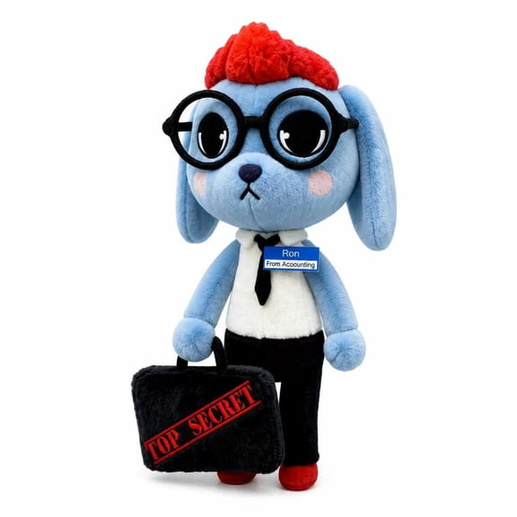 Hospital Plush, 10inch Cute Ron from Accounting Plushies Toy for Horror Game Fans Gift, Birthday Christmas Choice for Kids Adults