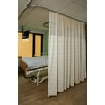 thumbnail image 1 of Hospital Privacy Curtain Bed Divider Cubicle Curtain Flame Resistance-Washable-Made with mesh and Grommets 12' Wide x 8.50' Long, 1 of 6