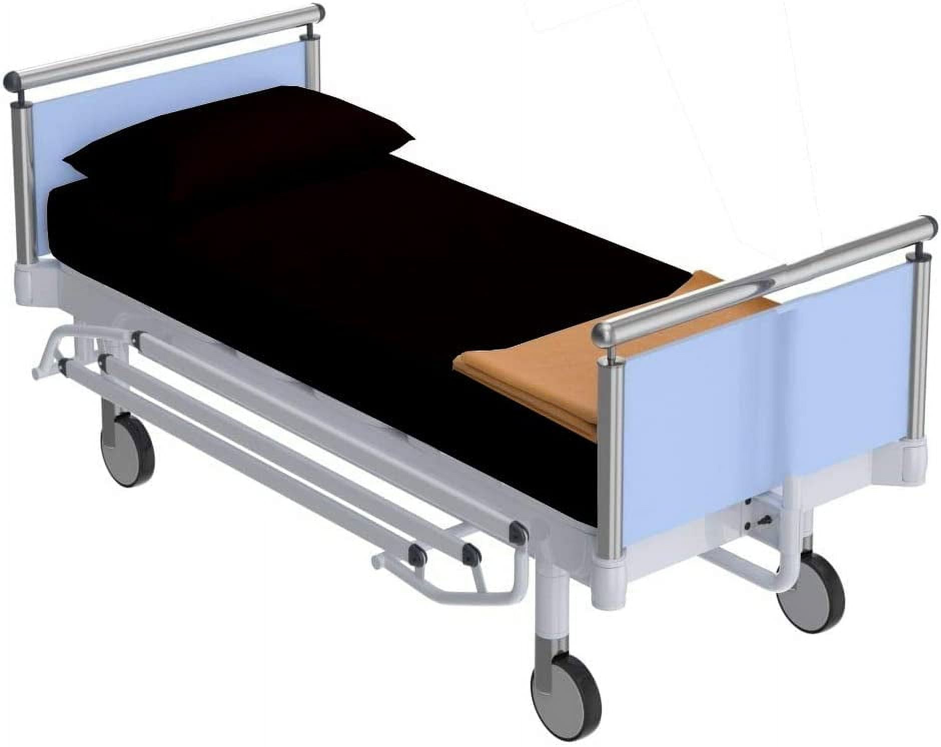 Hospital Sheets 3 Piece Set 1 Fitted Sheet (6 Inch) Deep Pocket, 1