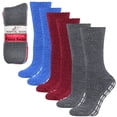 thumbnail image 1 of Hospital Socks Men Women Non Skid Gripper Cozy Socks DEBRA WEITZNER 6 Pairs, 1 of 4