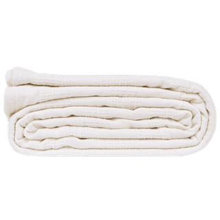100% Cotton Hospital Thermal Blankets - Open Weave Cotton Blanket -  Breathable and Prevent Overheating - Soft, Comfortable and Warm - Hand and  Machine