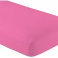 thumbnail image 1 of Hospital Twin Extra Long 100% Cotton Jersey Sheet Set - Soft and Comfy - by Crescent Bedding -Twin XL Pink, 1 of 4