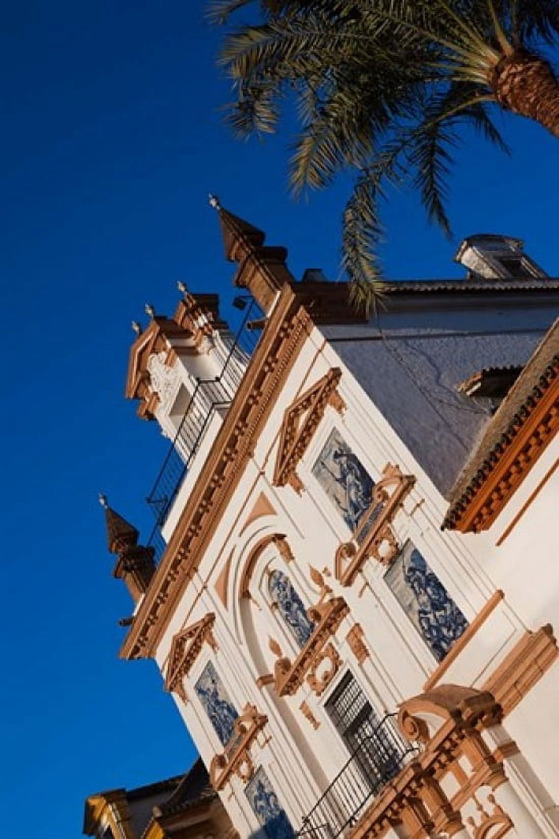 Hospital de la Caridad Seville Spain Canvas Art - Walter Bibikow DanitaDelimont (25 x 38)
