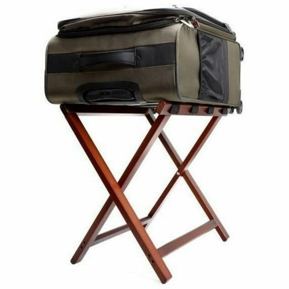 Hospitality 1 Source Deluxe Wooden Luggage Rack