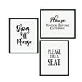 thumbnail image 1 of Hospitality Pack 5 x 7" Wall Art UNFRAMED Print (3 Pack), 1 of 3