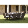 thumbnail image 1 of Hospitality Rattan Soho 9-Piece Dining Arm Chair Set 903-3308-JBP-9DA-CUSH, 1 of 2