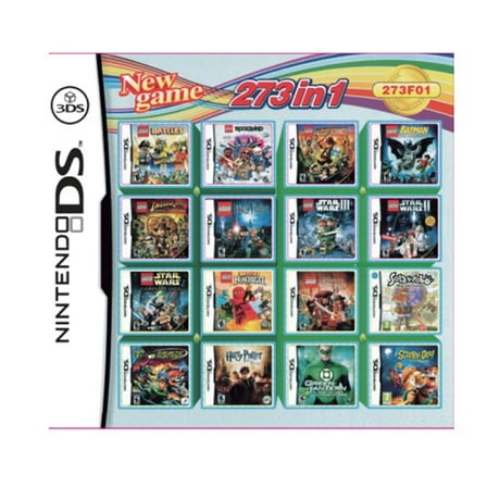 Hosport Game Collection Cards for NDS 3DS DSI DS, 266 Count