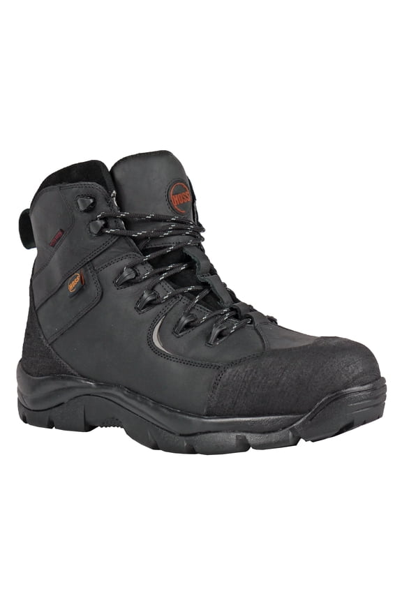 HOSS Men’s Composite Toe Waterproof Work Boot Slip Resistant EH Ridge 6”