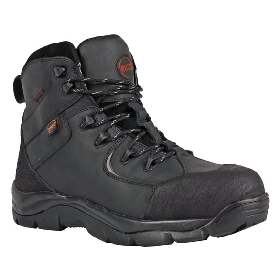 HOSS Men’s Composite Toe Waterproof Work Boot Slip Resistant EH Ridge 6”