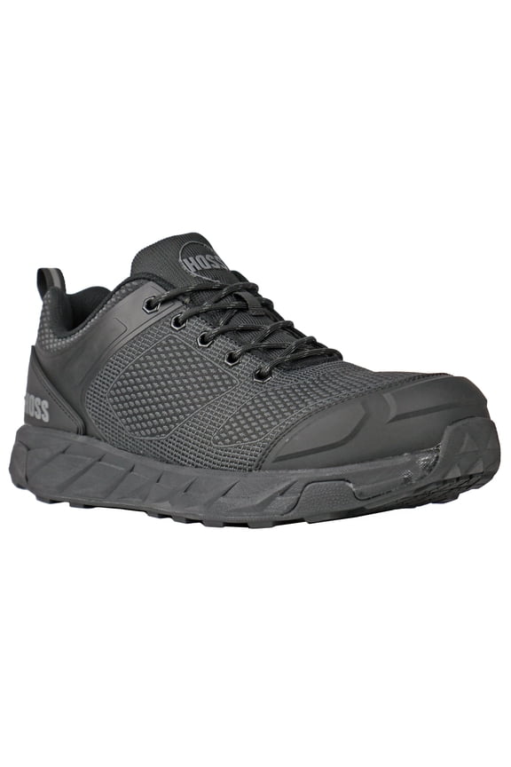 Hoss Men's Buster Low Waterproof Slip Resistant Work Shoes Carbon Nano Toe - 50160 8 4E US