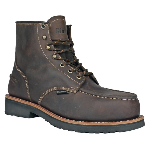 Hoss Men's Diehard Moc Waterproof Work Boot Composite Toe - DH60460 10 EE  US