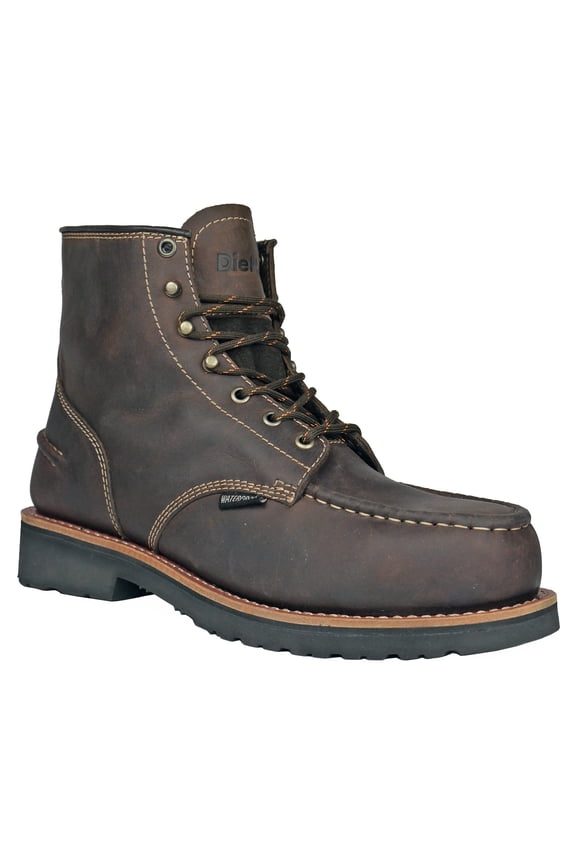 Hoss Men's Diehard Moc Waterproof Work Boot Composite Toe - DH60460 10 EE  US