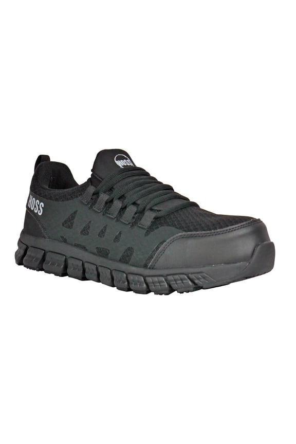 Hoss Womens Sparks ESD Black Oxford 8 W